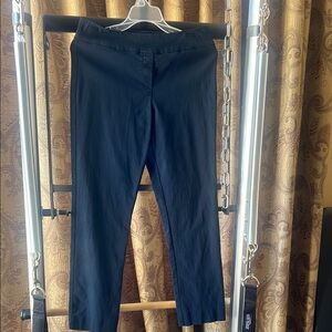 Women’s Erica Taylor Navy Pants Elastic Waist Sz: L